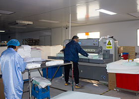 无尘纸生产车间