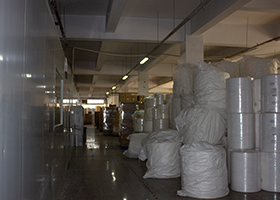 无尘纸生产车间