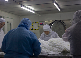 无尘纸生产车间