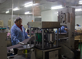 无尘纸生产车间